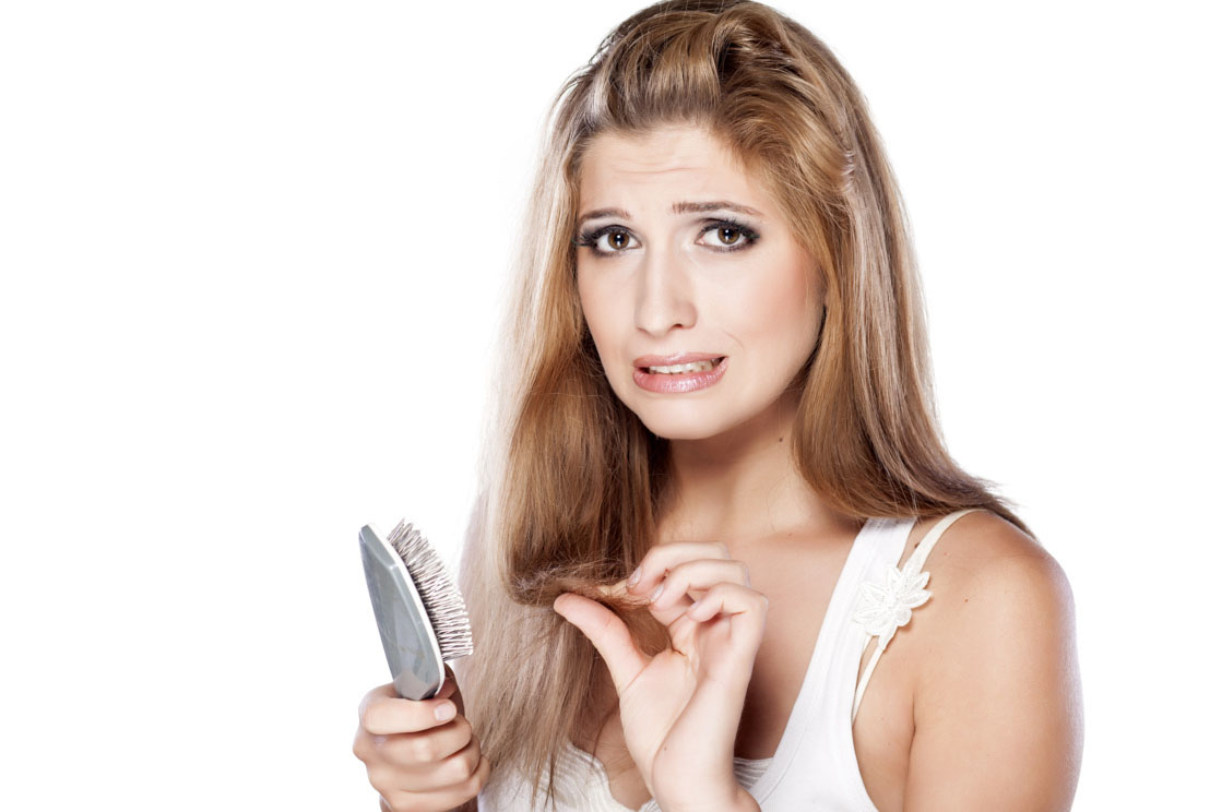 Интенсивное выпадение волос