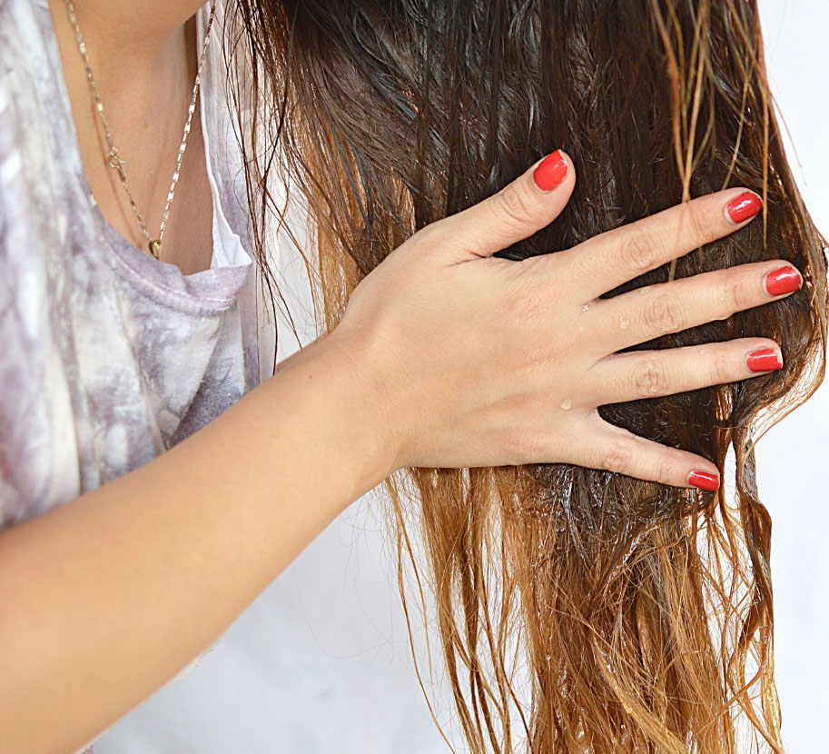 Концы волос