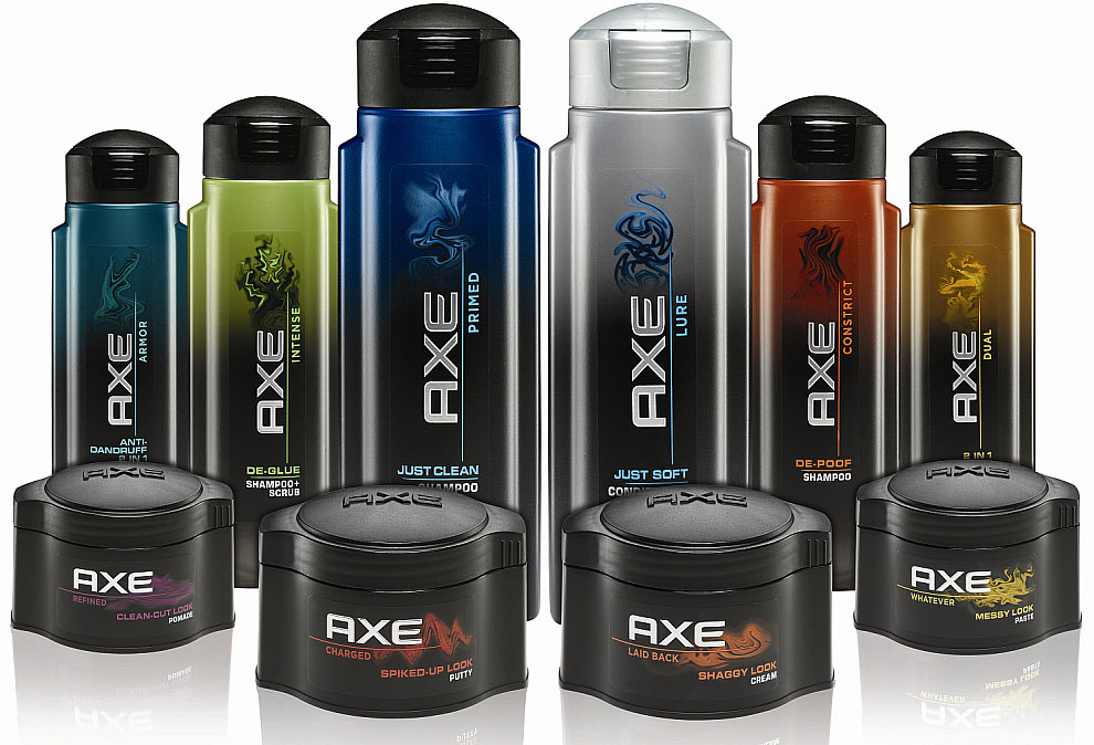 Мужской шампунь гель AXE