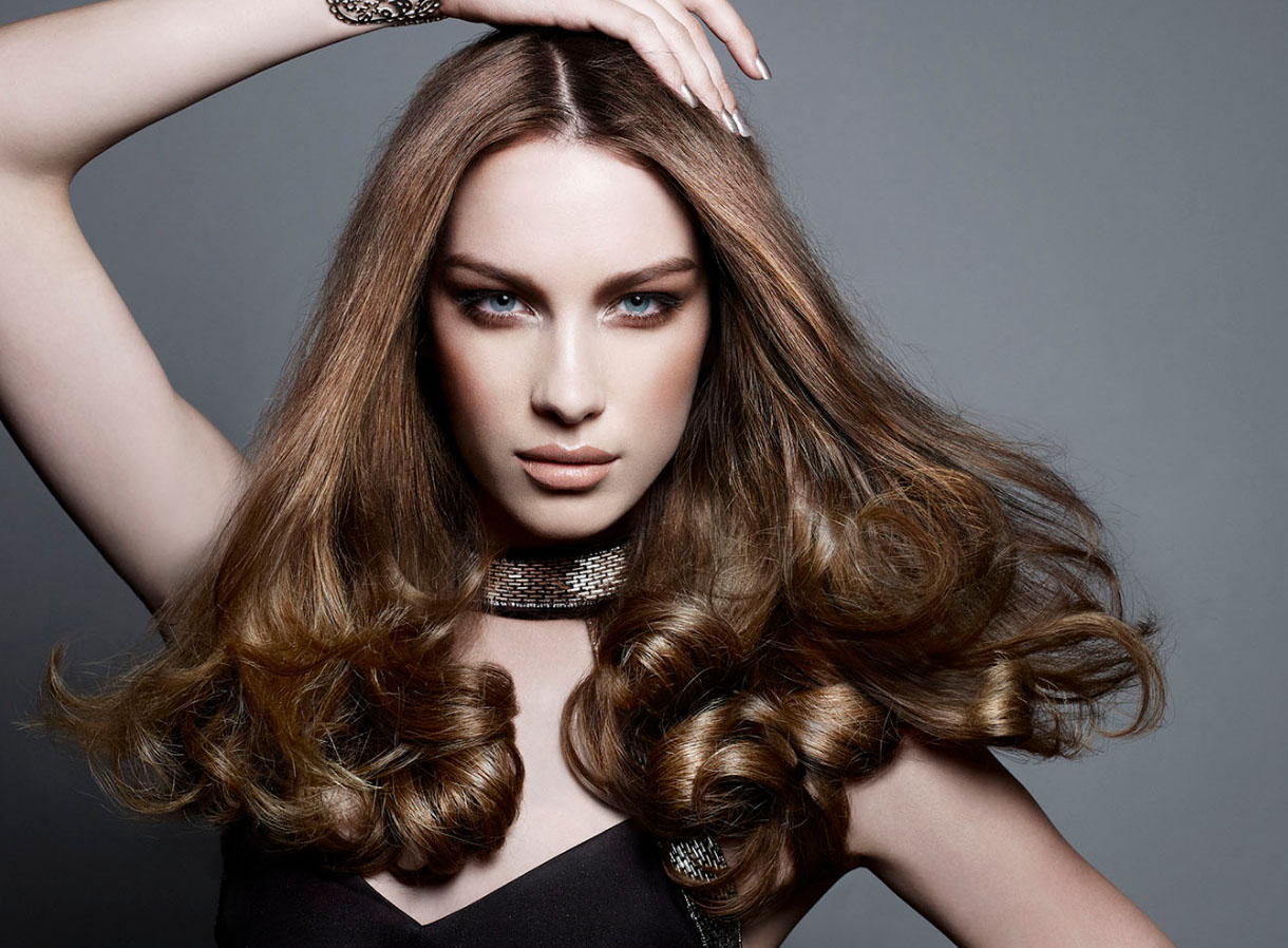 Пепельно-коричневый оттенок волос