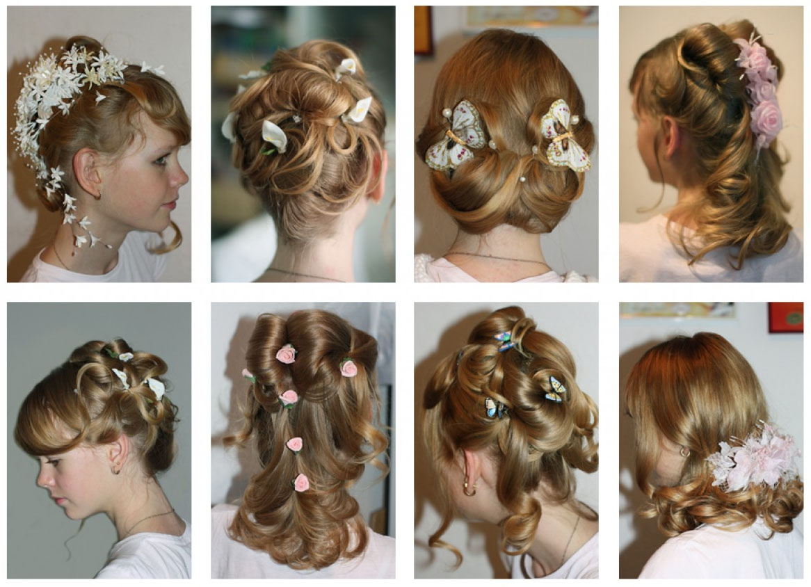 Прически в школу