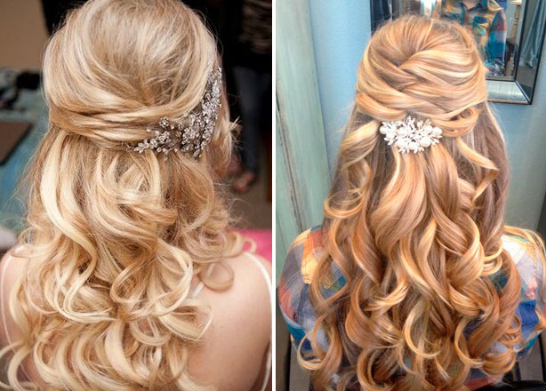 Укладка мальвинка на свадьбу