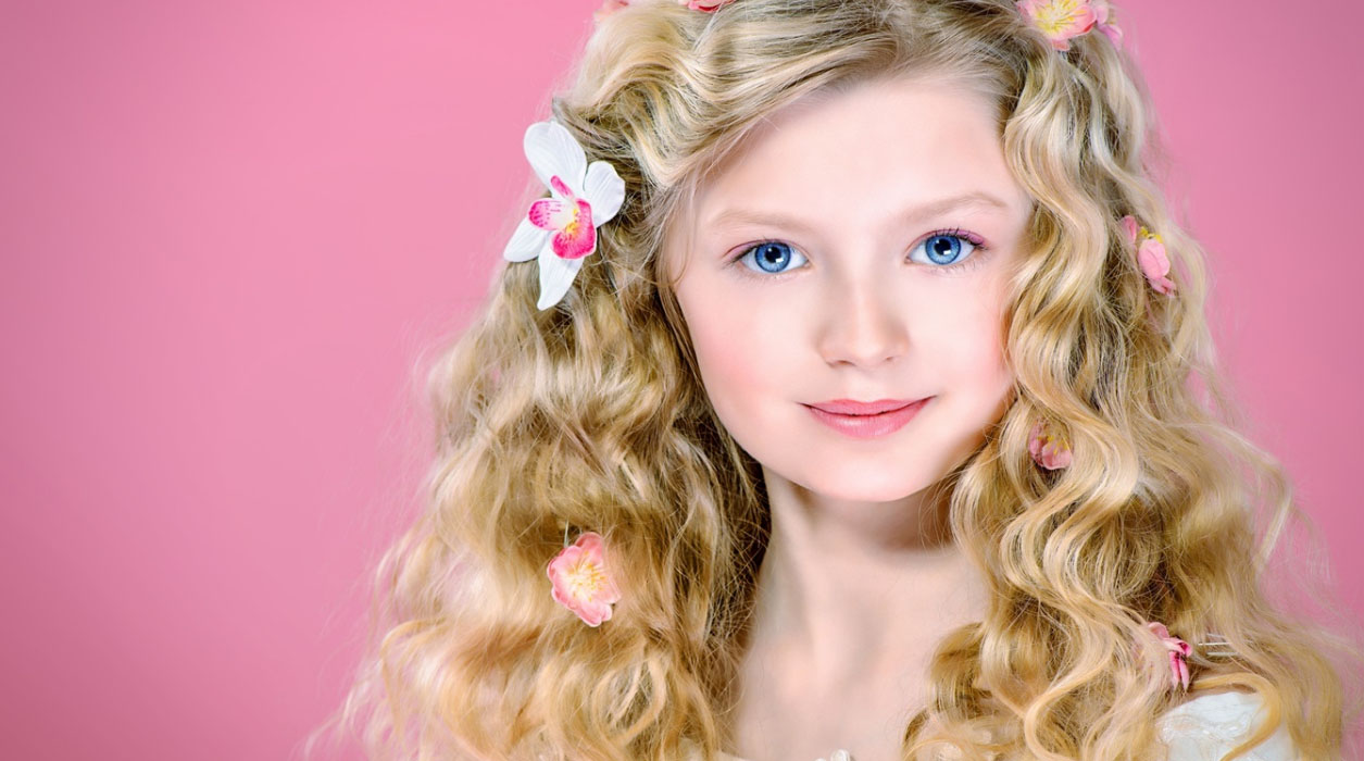 детская прическа на длинные волосы