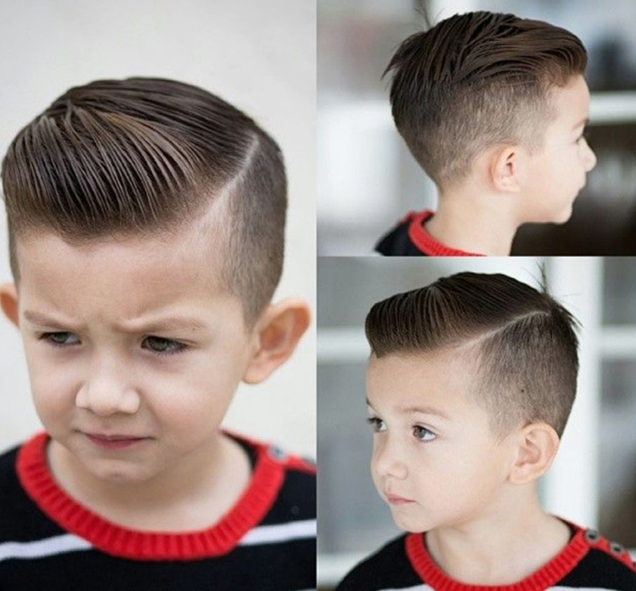 прическа для мальчиков