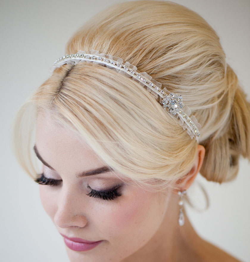 свадебная прическа
