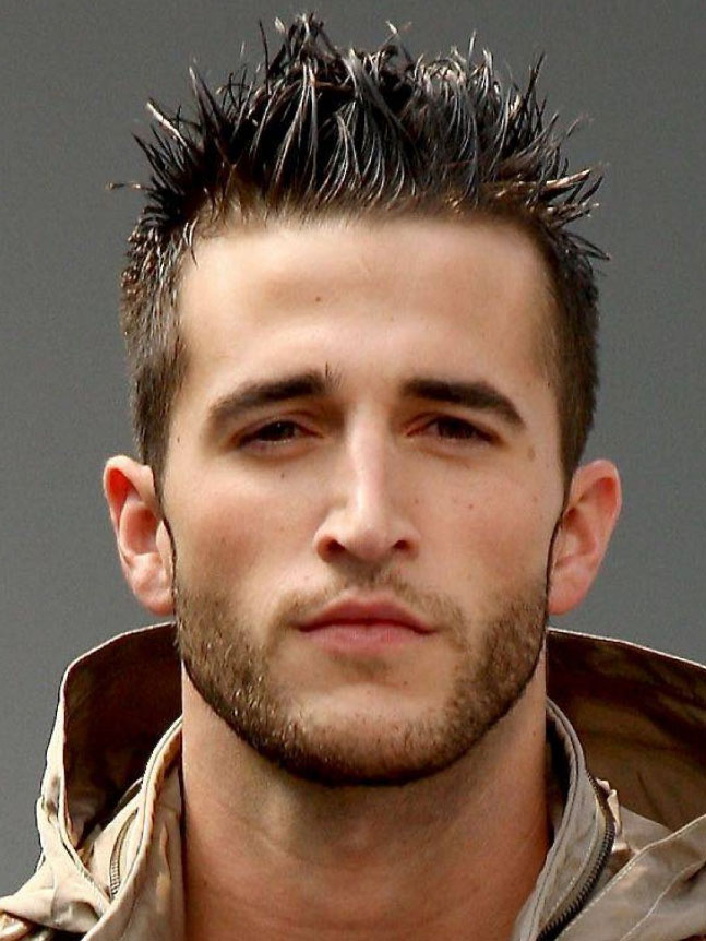 стрижка ежик