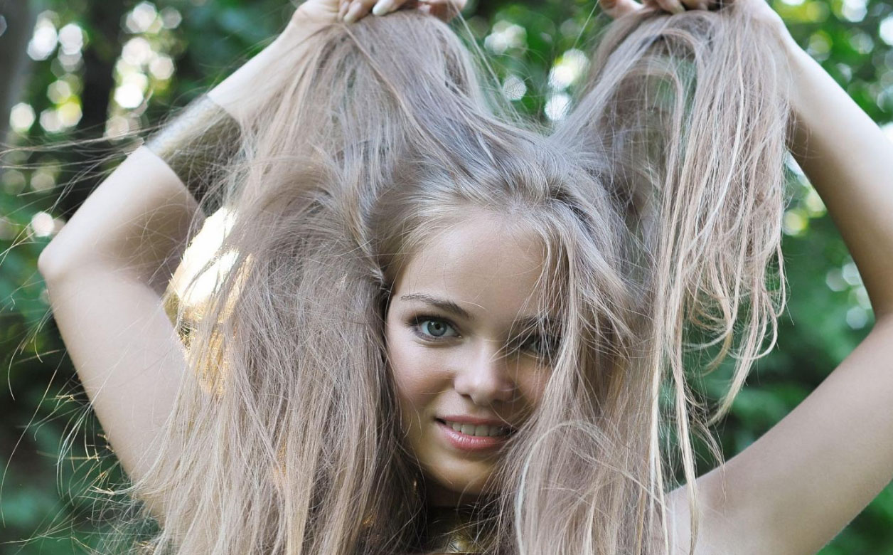 сухие волосы