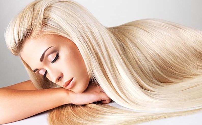 Блестящие волосы