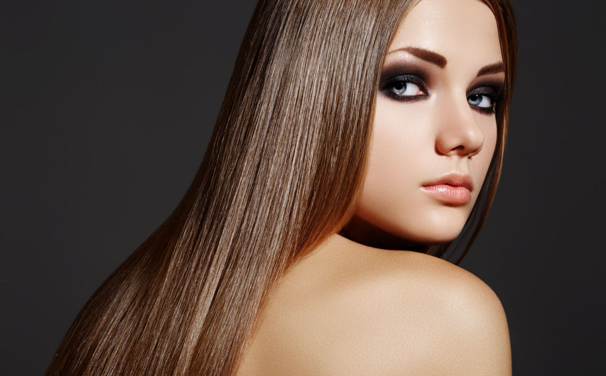 Гладкие волосы