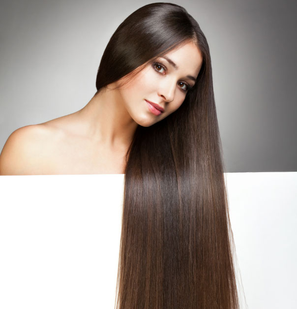 Длинные волосы