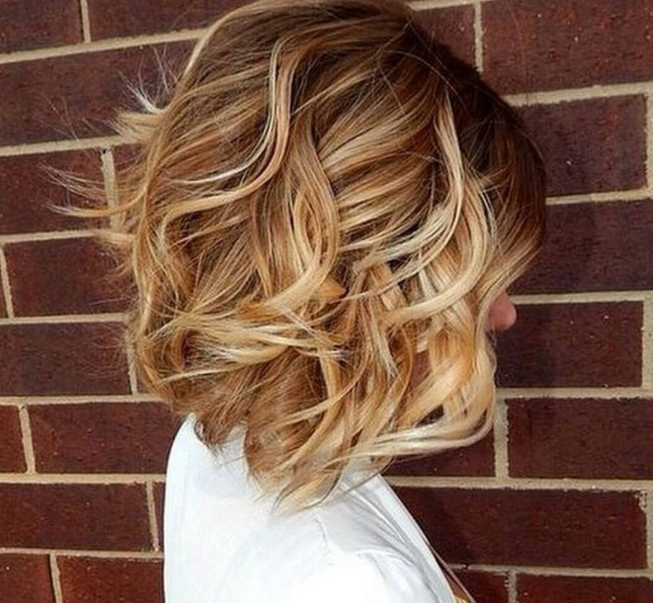 Омбре - вид сбоку