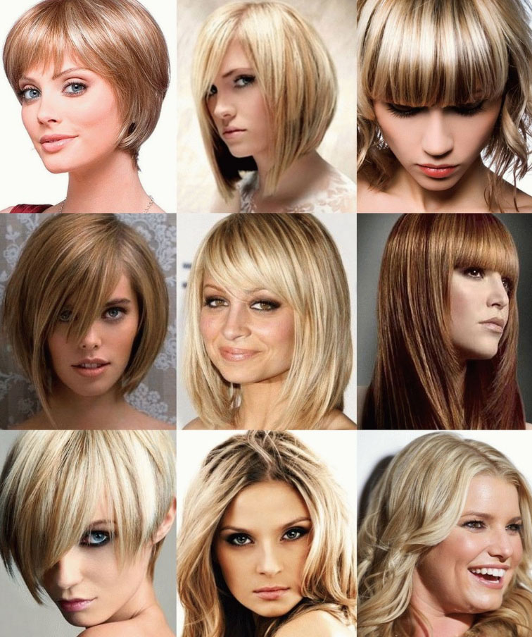 Прически с мелированными волосами