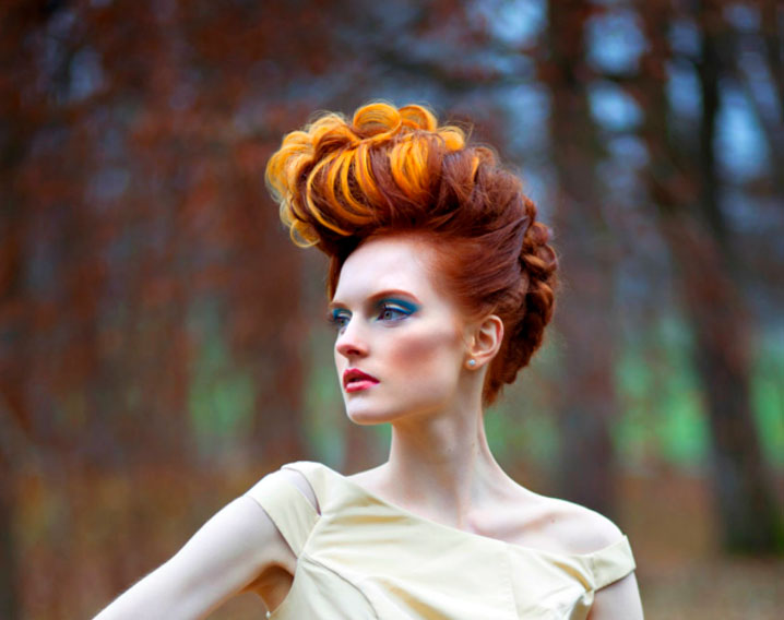 окрашенные волосы