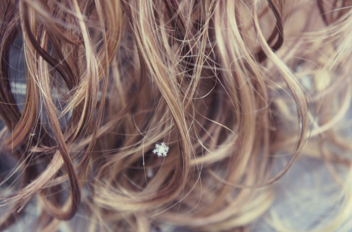 сухие волосы